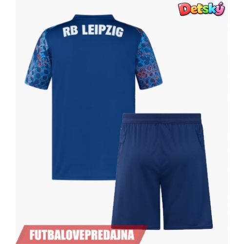 Lacne Dětský Futbalové dres RB Leipzig 2026-27 Krátky Rukáv - Tretina (+ trenírky)